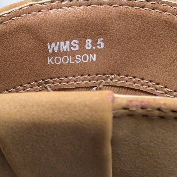 DV Dolce Vita 8.5 Tan Koolson Western Booties Camel Boho Cowboy Boots - Picture 10 of 11